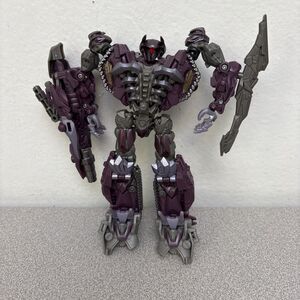 Transformers Dark of the Moon DOTM Voyager Class Shockwave With Weapon